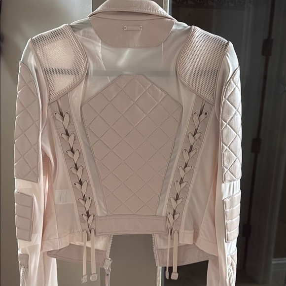 Blanc Noir Women's Pink Quilted Jacket - Picture 2 of 4